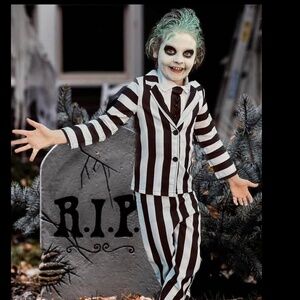Beetlejuice Costume Child 6-8